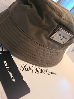 $450 New DOLCE & GABBANA Limited Edition Hat Green Logo  display picture 1