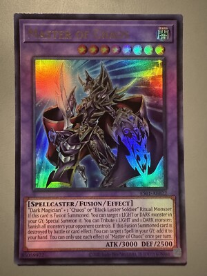YUGIOH MASTER OF CHAOS ASIA ENGLISH EDITION ES01-AE022 ULTRA RARE