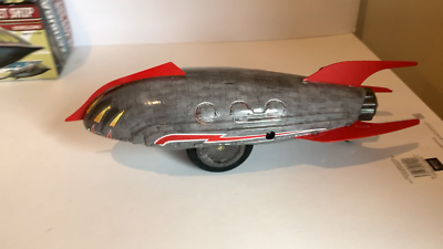 SCHYLLING ZATHURA TIN ZORGON ROCKET SHIP WIND UP TOY 2005 New