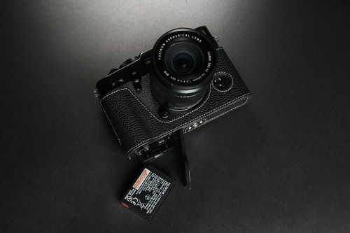 Funda de cuero genuino para media cámara para FUJIFILM X-Pro3 - Imagen 11 de 46