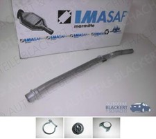 IMASAF Auspuff Mittelrohr+Zubehör für Citroen/Fiat/Peugeot C8+Ulysse+807 Diesel
