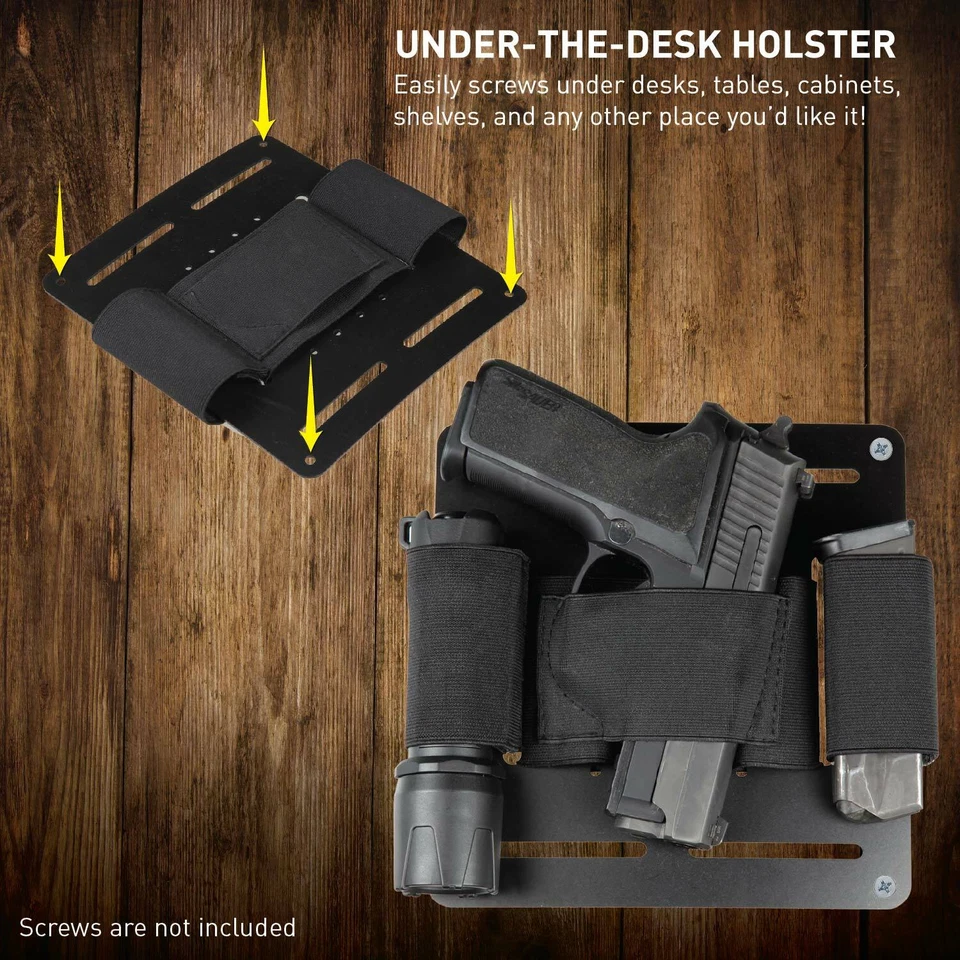 Tactical Bed Pistol Holster, Bedside Handgun Holster, Mattress Gun Holster - Image 4 of 4