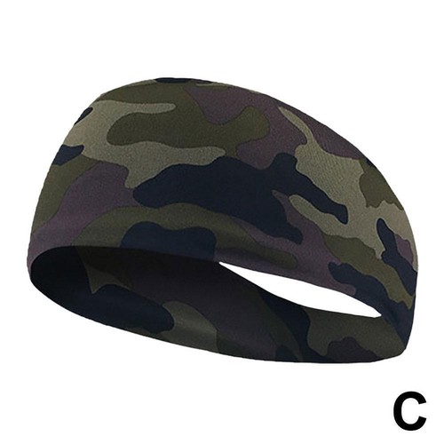 1/6x Mens Sweat Sweatband Headband Stretch Sports Head Gym Yoga Band L0P8 - Picture 16 of 19