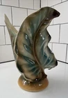 Vintage Shawnee Pottery Banana Leaf Vases Beautiful Mid Century 1950's #823.