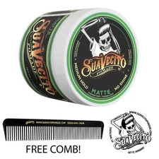 Suavecito Matte Pomade 4 oz. Can