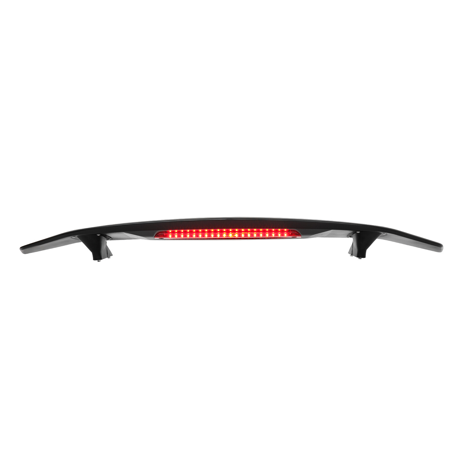 For Maserati GranTurismo 52" GT Rear Wing Spoiler W/ 3rd Brake Light Matte Black
