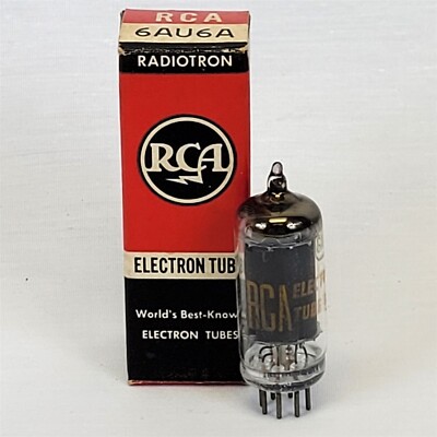 1 RCA 6AU6A Vacuum Radio Electron Tube ~NIB~NOS~ T357