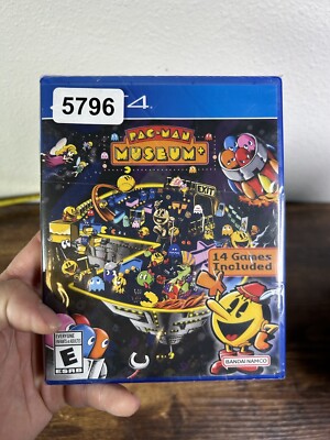 PAC-MAN MUSEUM+ Sony PlayStation 4 PS4 Brand New Factory Sealed