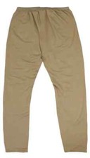 Med-Long US Army Cold Weather Waffle Drawers Pants Trousers Tan Military M-L