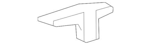 Soporte de radiador para Ford Lincoln Navigator 2005-2006 P/N F65Z-8A193-AC