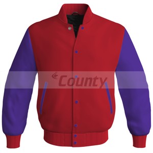 purple satin baseball jacket