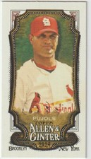 2024 TOPPS ALLEN & GINTER ALBERT PUJOLS 1B CARDS HOF #150 MINI SP