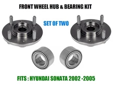 Front Wheel Hub And Bearing Kit Assy For Hyundai Sonata  2002-2005  SET OF TWO