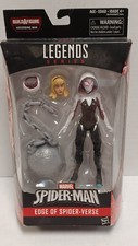 Figura de acción Marvel Legends Spider-Gwen 6 pulgadas Absorbente Man Wave Spider-Man Nueva