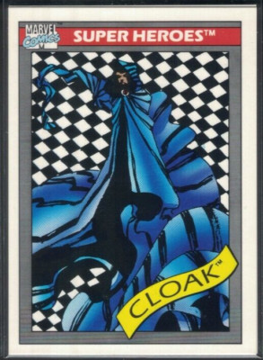 1990 Impel Marvel Universe Series 1 Cloak #50