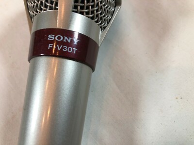 Vintage SONY MICROPHONE Model # F-V30T Nice | eBay