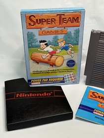 Super Team Games NES Nintendo Complete With Manual CIB Circle Seal