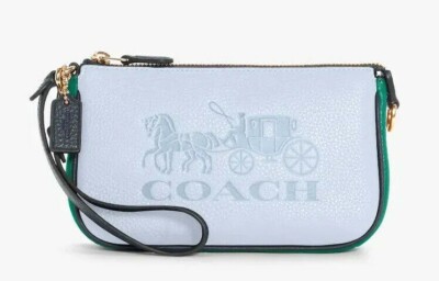 New Coach C5579 Nolita 19 in Colorblock with Horse and Carriage