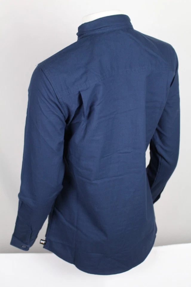CAT Caterpillar Men's Button Down Shirt Long Sleeve Detroit Blue 1610036 - Image 2 of 4