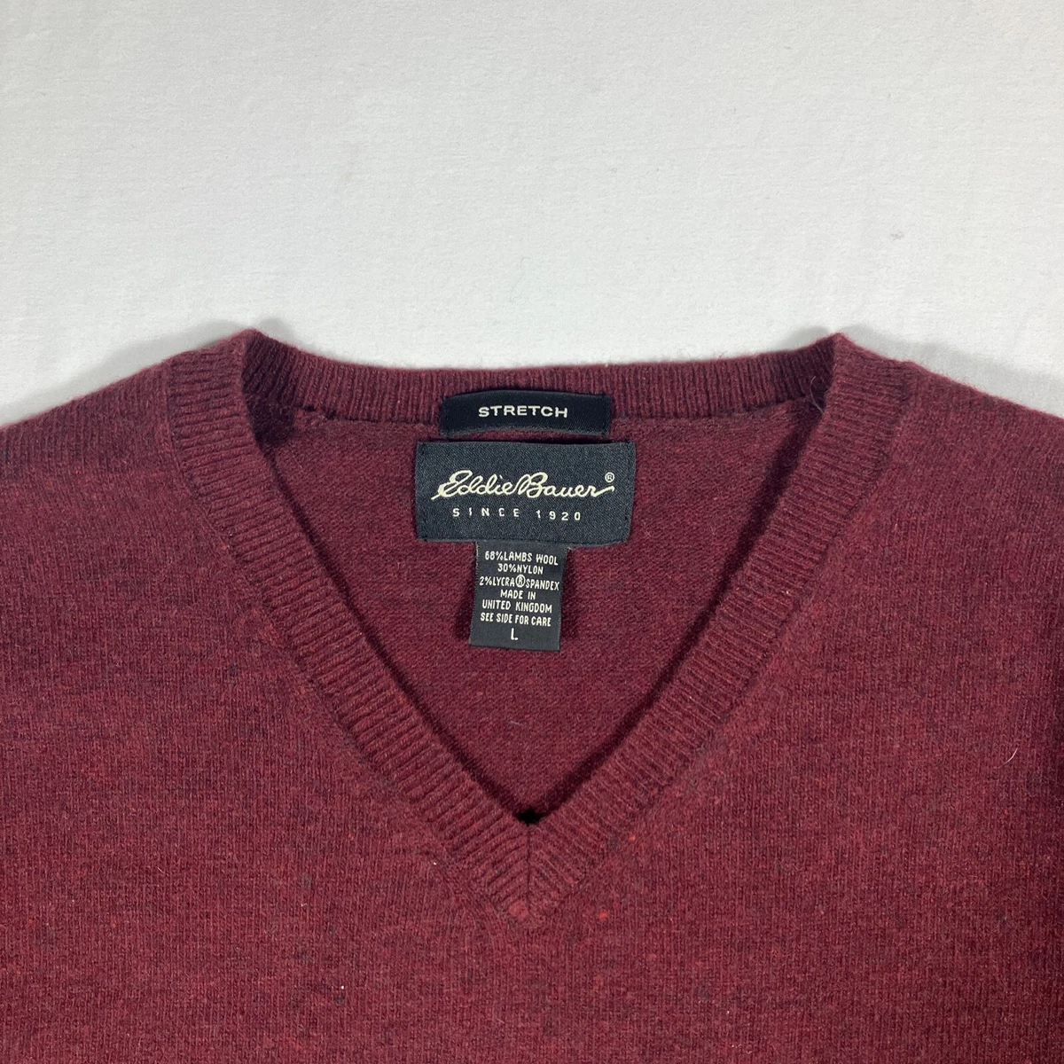 Eddie bauer lambswool clearance sweater