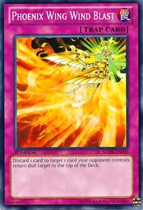 Phoenix Wing Wind Blast - PGLD-EN070 - Gold Rare - Unlimited Edition x3 - Near M