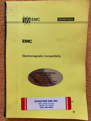 Electromagnetic Compatibility (Emc) Schaffner by H. Kunz