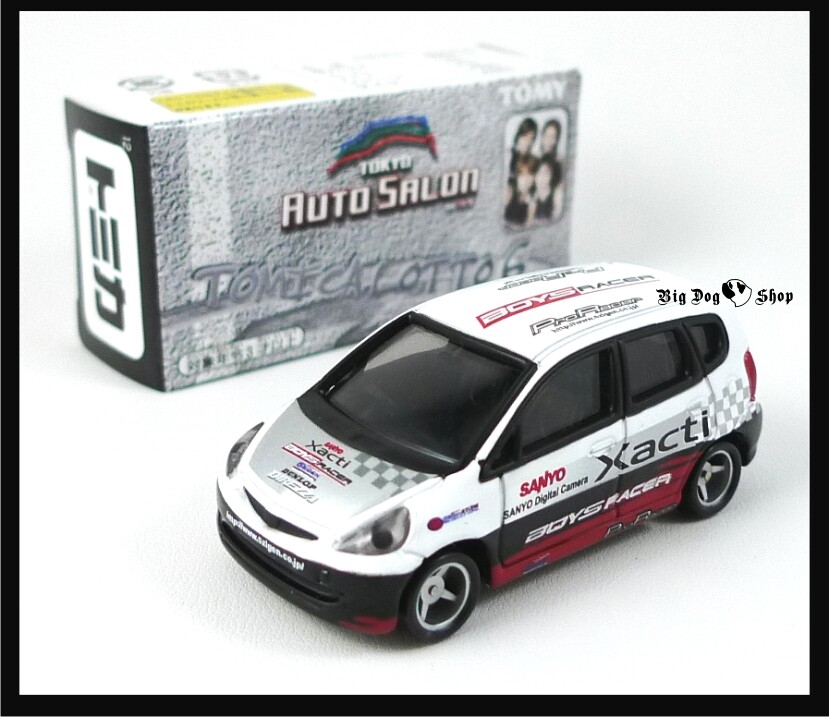 TOMICA TOKYO AUTO SALON LOTTO 6 HONDA FIT JAZZ Xacti Racing 1/59 