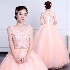 NEW Evening Formal Party Ball Gown Prom Bridesmaid Princess Show Dress SMFS050
