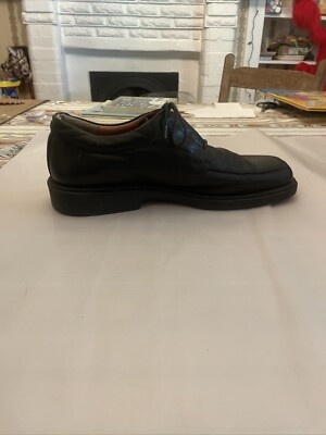 CRB Footwear Black Leather Men\'s Made In Italy Black‎ Lace-Up Sz 10 CRB Footwear Black Leather Men main image 2