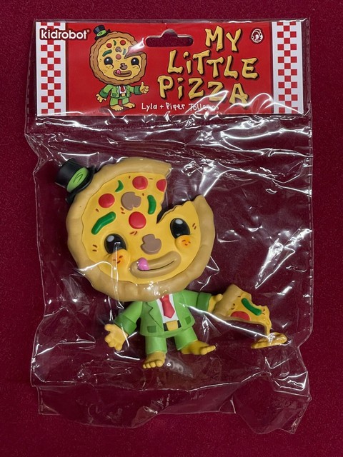Figurine Vinyle Kidrobot My Little Pizza – 4 Pouces, édition Lyla & Piper, Neuve