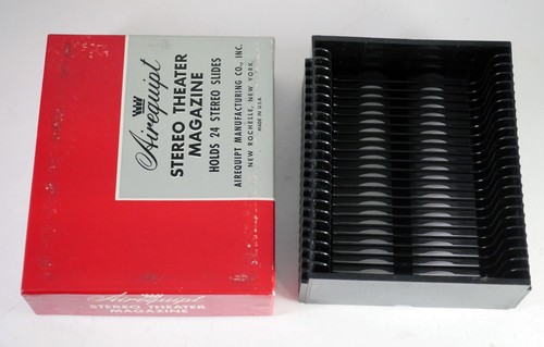 Tray for AIREQUIPT Stereo slide viewer (fits 24 Stereo Realist slides) box nice! - Picture 2 of 8