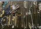 Costume Jewelry Necklace Lot Wearable Over 5 Pounds Vintage to Modern w