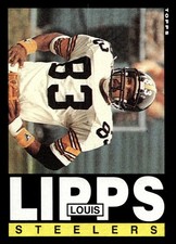 1985 Topps Louis Lipps #358 Pittsburgh Steelers