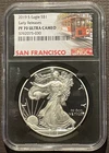 2019-S $1 SILVER AMERICAN EAGLE Trolley Car NGC PF70 Early Releases : 07515