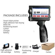 New Handheld Smart Inkjet Printer for Label, Barcode, and QR Code Encoding