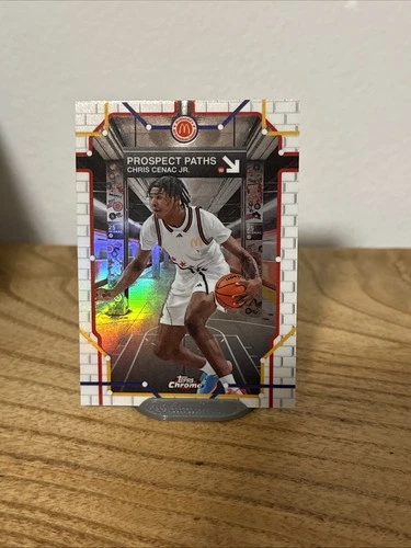 2025 Topps Chrome McDonald's Prospect Paths PP-11 Chris Cenac Jr. - Refractor