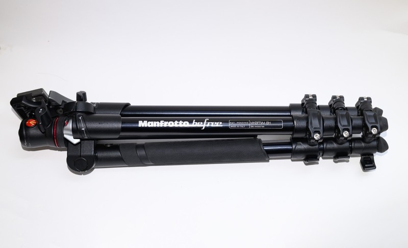 Manfrotto MKBFRA4-BH Aluminum Compact Travel Tripod + Ball Head Made in Italy