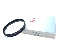 LEICA E55 LENS FILTER UVa BOXED EXCELLENT No: 13373 NR