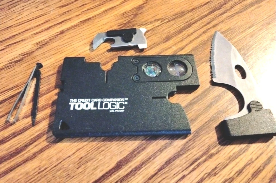 TOOL LOGIC Credit Card Companion/Multi Tools 2Pk See Pictures - Image 2 of 4
