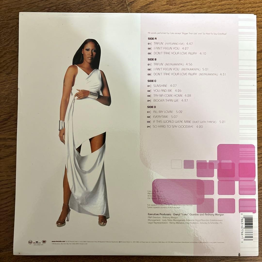 Coko / Hot Coko 1999 US Original 2LP Vinyl RCA Records SWV Triflin