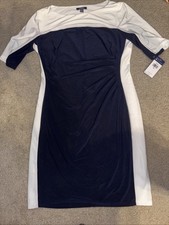 Chaps Women’s Dress Blue White XL NWT