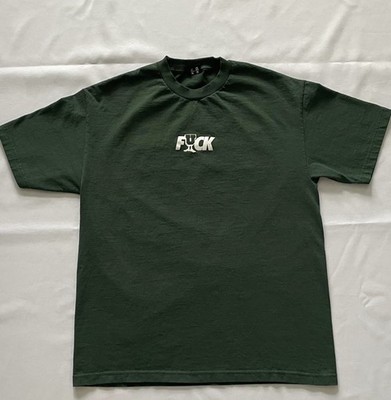 FTP x Undefeated U-Fck Tee Shirt Green UNDFTP Fck The Population