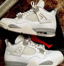 Size 9 - Jordan 4 Retro White Oreo