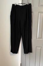 Ralph Lauren Women  s Classic Black Dress Pants Size 16