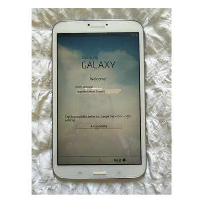 Samsung Galaxy Tab Series SM-T310 8in 16GB Wi-Fi White Tablet