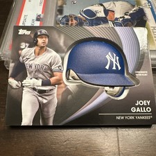 2022 Topps Update Batting Helmet #BHJG Joey Gallo 22/299