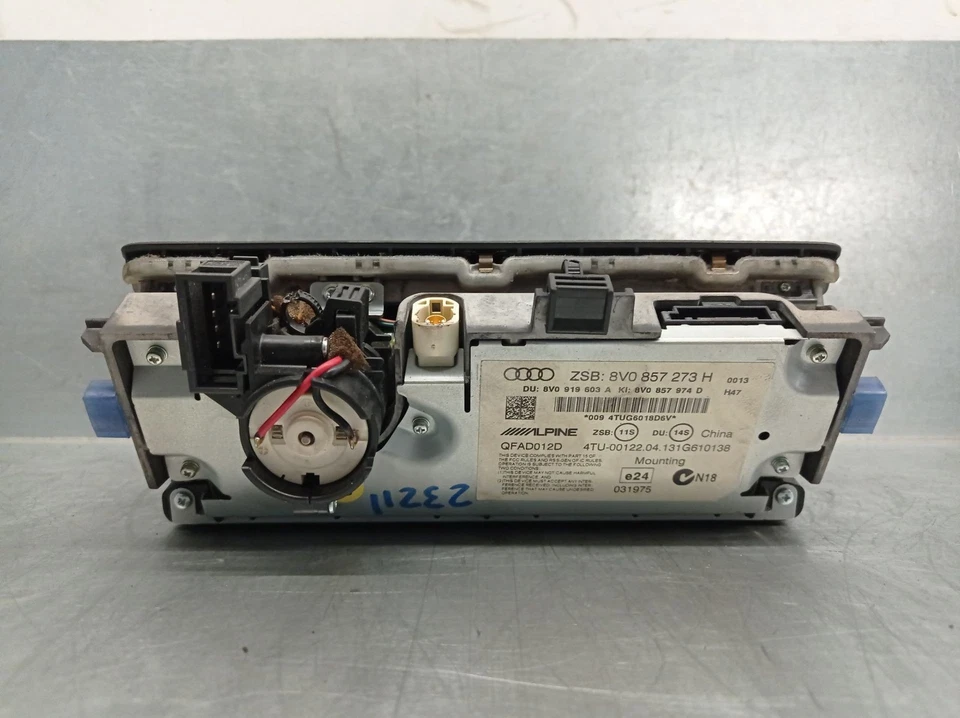 8V0857273 DISPLAY MULTIFUNZIONE / 8V0857273H / 5592921 PER AUDI A3 8V1, 8VK 2. - Immagine 2 di 4