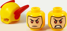 Original LEGO FLASH REVERSO (Z00M) Cabeza 3626pb2044 / Máscara 15554pb03 **NUEVO**