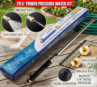 #ad High Pressure Power Washer Water Jet Gun Nozzle Attachment Garden Hose 29.5quot; $14.99