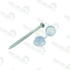 Clear Corrugated Sheet Fixings 10g x 3in Roofing Screws – Pack of 50